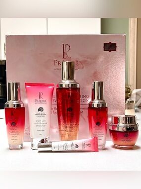 Predire Paris Anti-Aging Skin Renewal Full Regimen Skincare Set Snail Mucin New